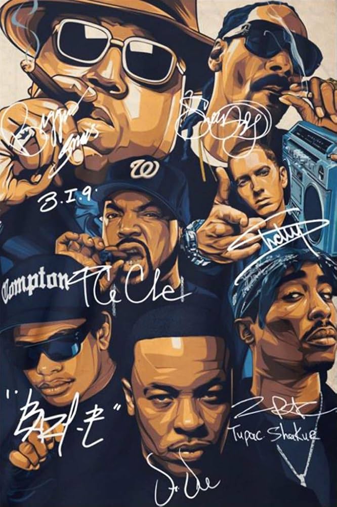 Amazon.com: Inked and Screened Rap Legends Notorious Big Snoop