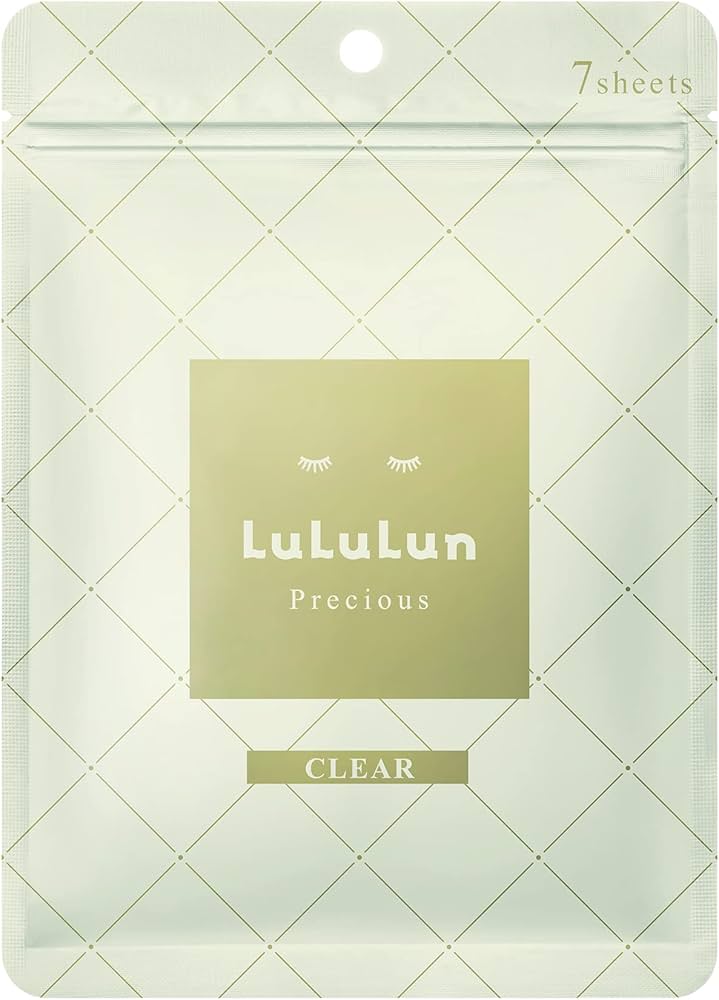 Amazon.co.jp: ルルルンプレシャス ホワイト（クリア） フェイスマスク