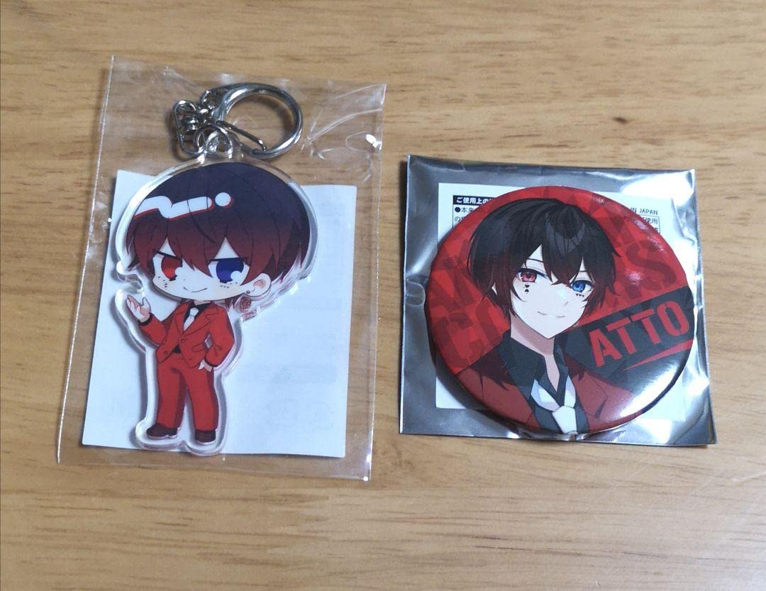 あっとくん 缶バッジ 等身 あっとくん AMPTAK 2nd 等身 缶バッジ あっ