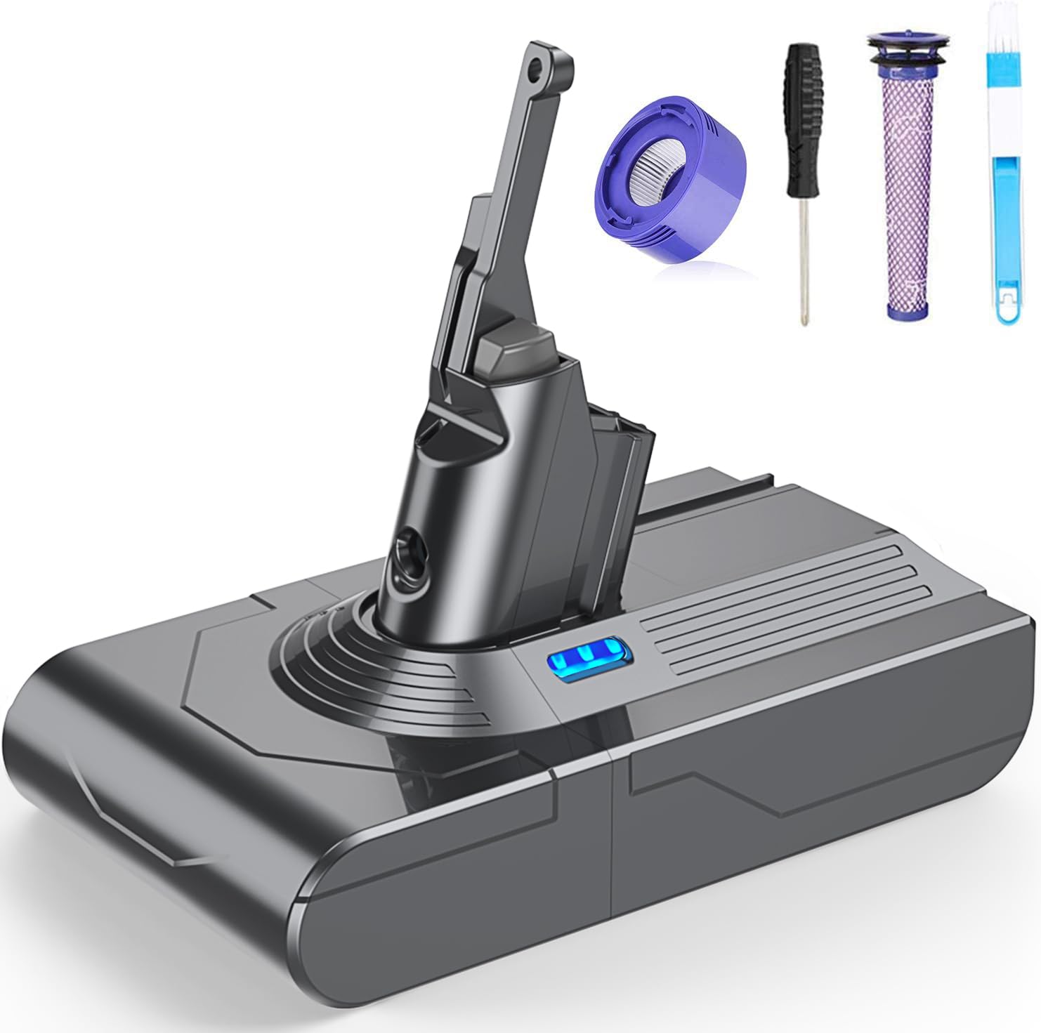 Amazon.co.jp: ダイソン V8 バッテリー 互換 21.6V 5000mAh 大容量 PSE