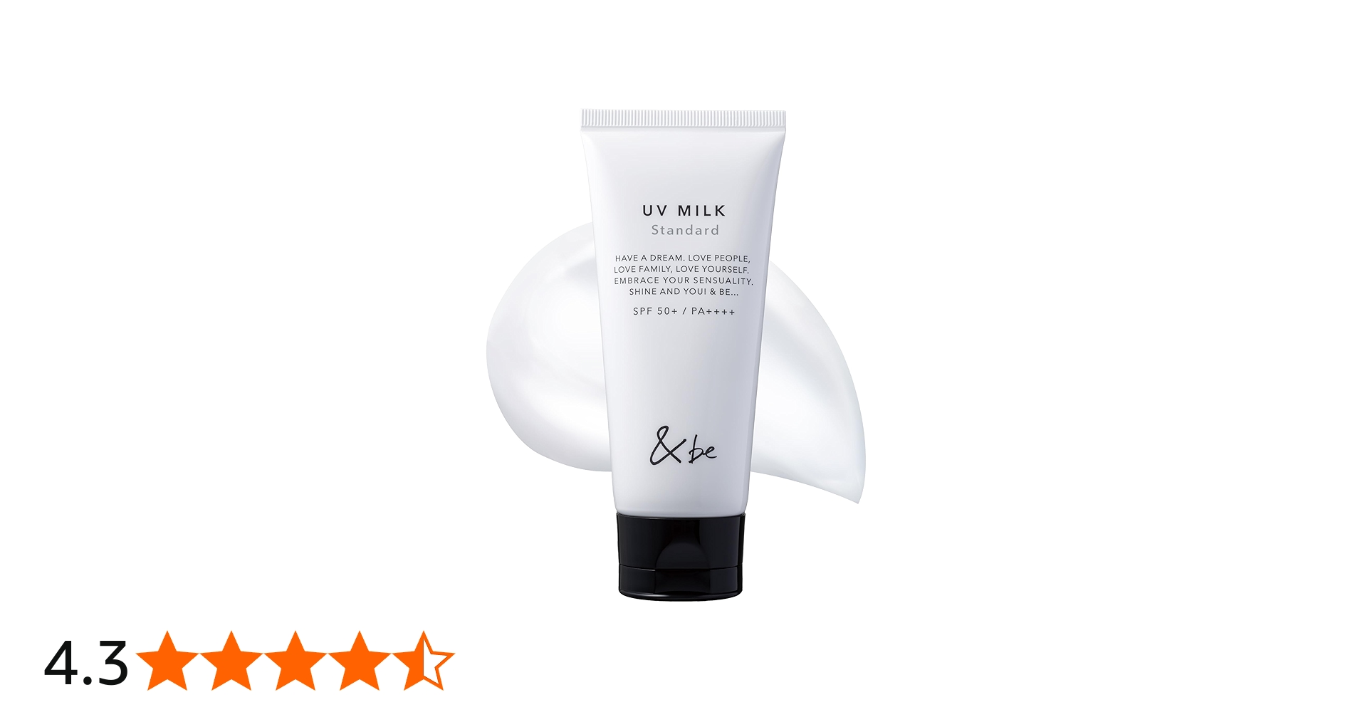 Amazon.co.jp: 【公式】&be (アンドビー) UVミルク / SPF50+ PA++++