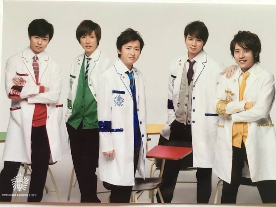 Amazon.co.jp: 嵐 ジャニーズ 公式生写真 ARASHI 集合【大野智＆松本潤