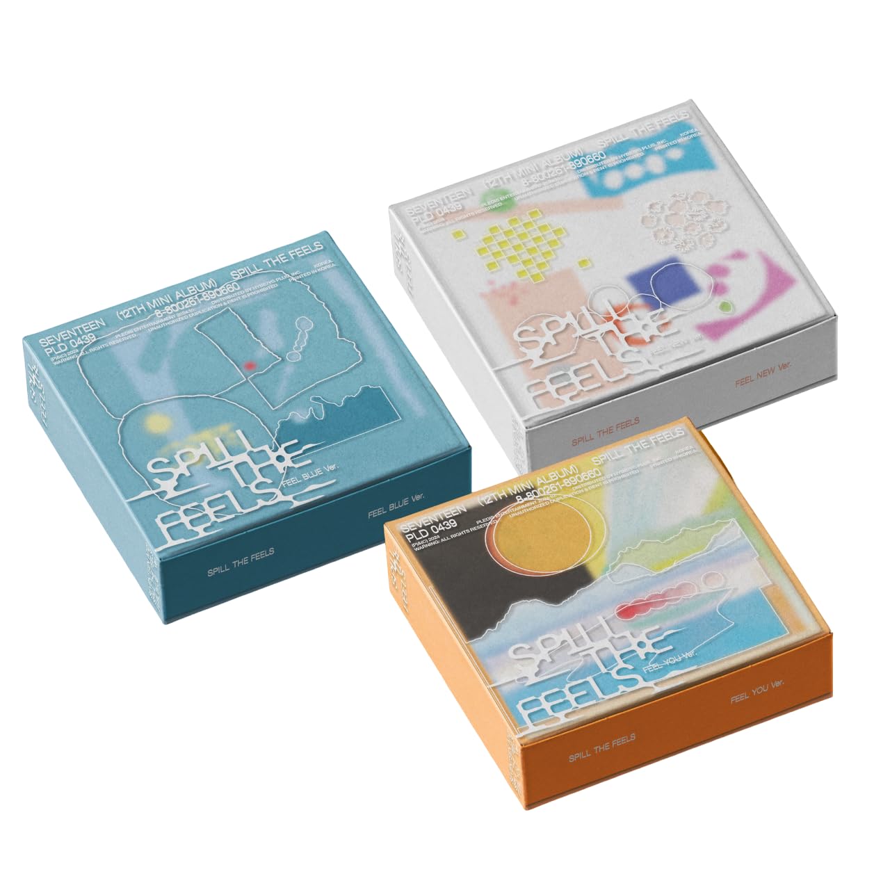 Amazon.com: SEVENTEEN - 12th Mini Album [SPILL THE FEELS] Standard
