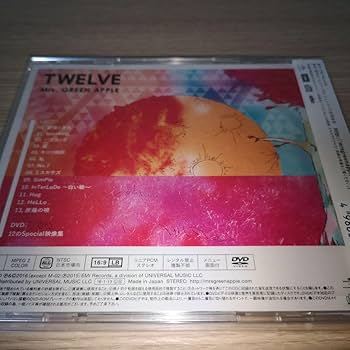 Amazon.co.jp: 初回盤 TWELVE ミセスグリーンアップル 1stアルバム