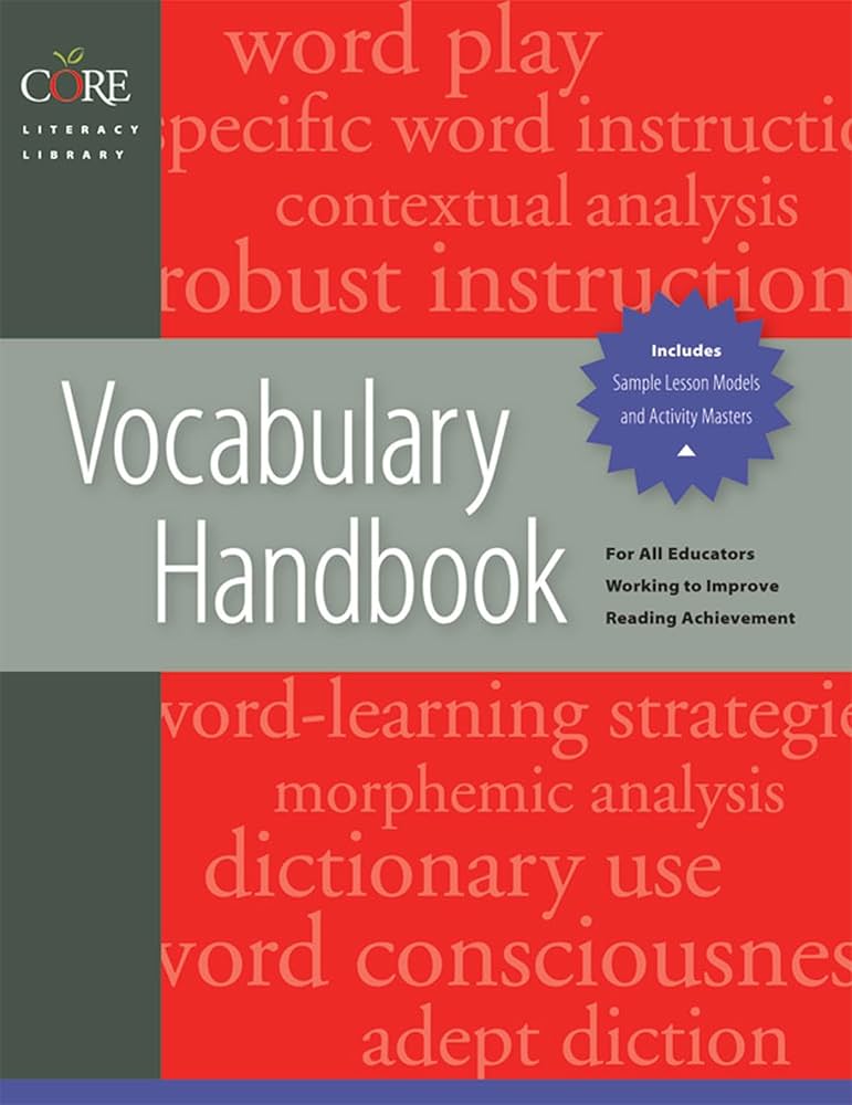 Amazon.com: Vocabulary Handbook (Core Literacy Library
