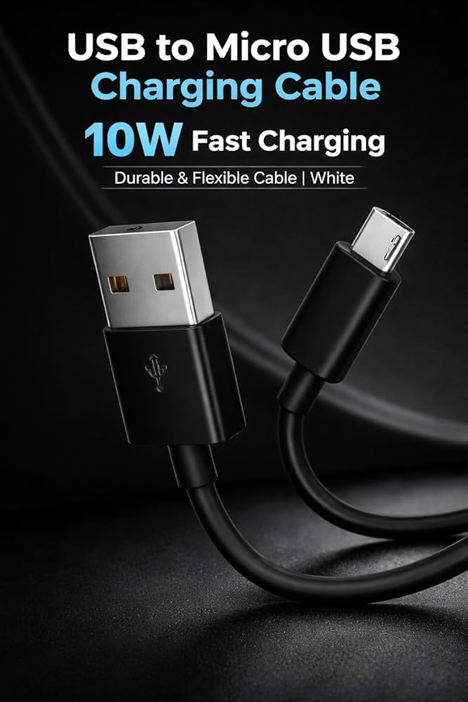 ZXN USB to Micro USB Charging Cable | 10W Fast Charging | Durable