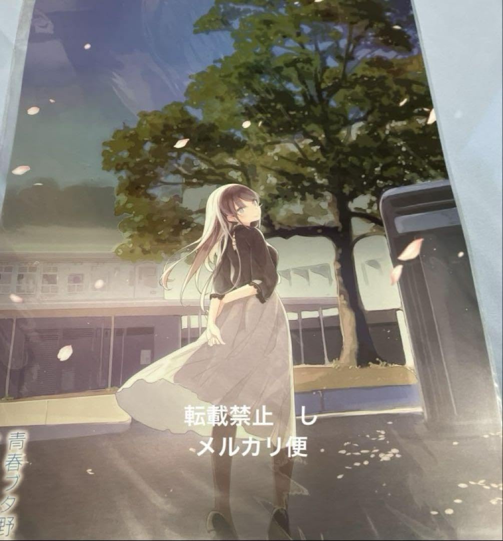 Amazon.co.jp: 青春ブタ野郎はバニーガール先輩の夢を見ない A3メタル