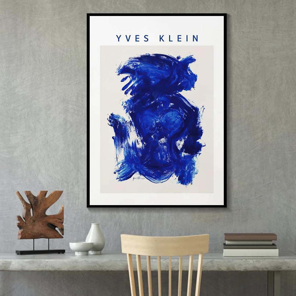 Amazon.co.jp: イヴ・クライン・ブルー・ポスター イヴ・クライン絵画