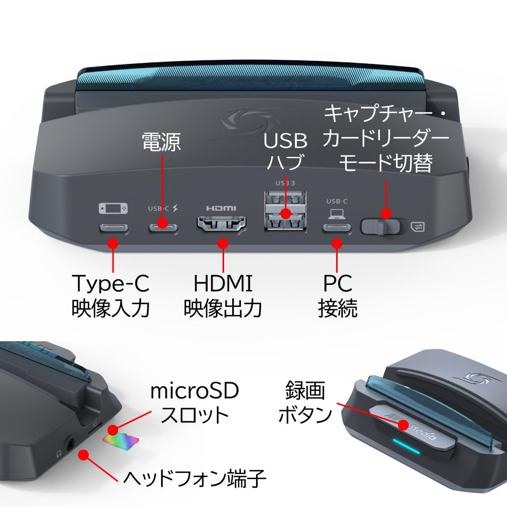 Amazon | AVerMedia LIVE GENERATOR PORTABLE GC515 USB Type-C DP ALT