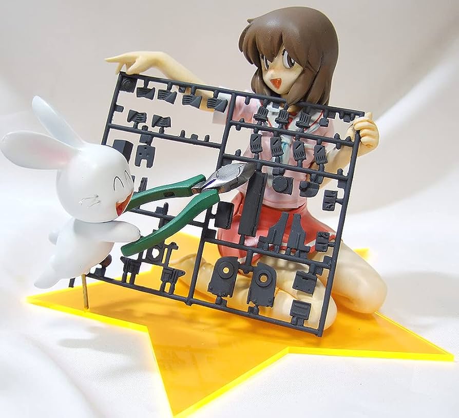 Amazon | ワンフェス はこむす 1/8 モ子ちゃんとラビ君のガレージ