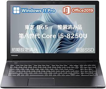 Amazon.co.jp: Toshiba Laptop Dynabook B65 / 8th Generation Core i5