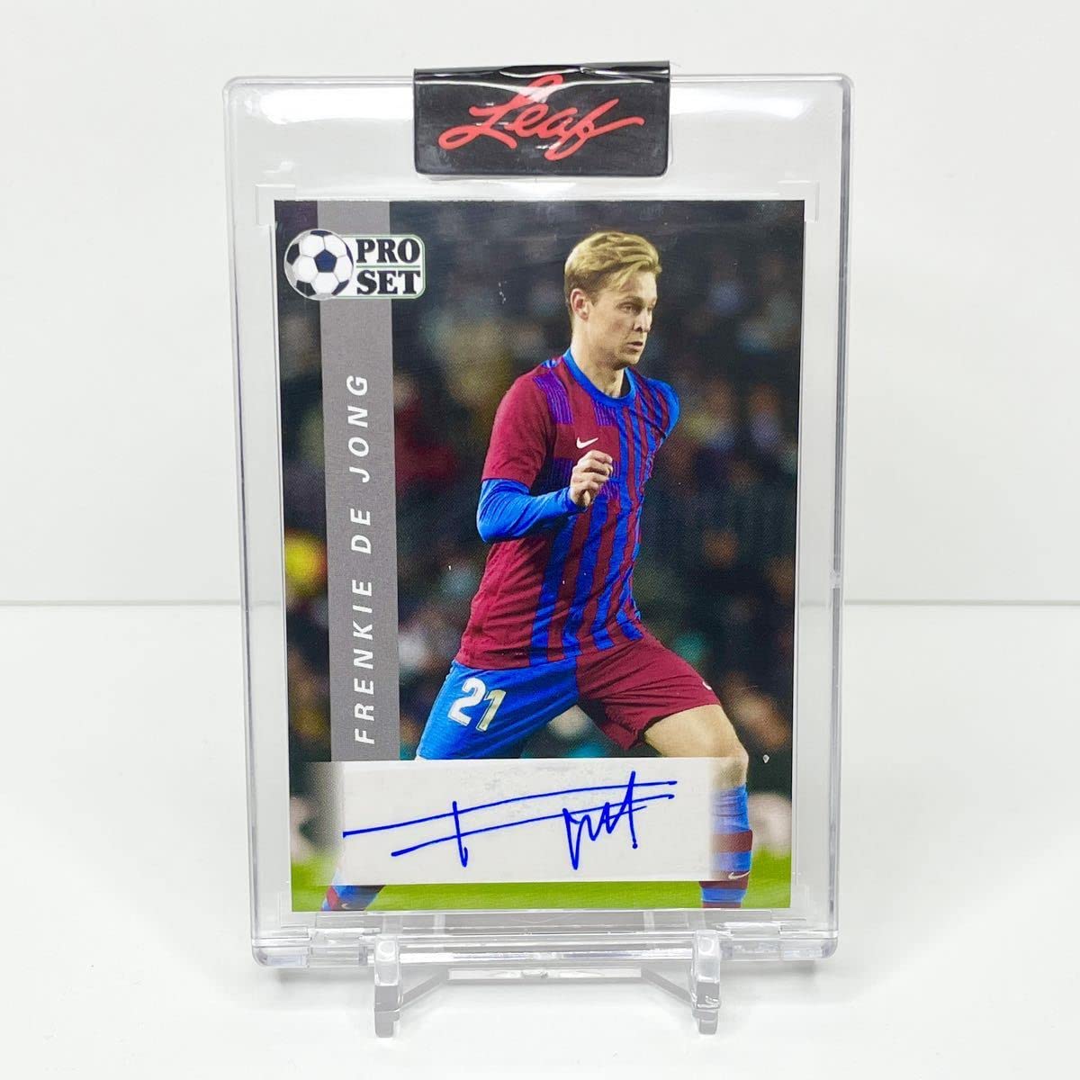 フレンキー・デ・ヨング オランダ代表 直筆サイン入りフォト