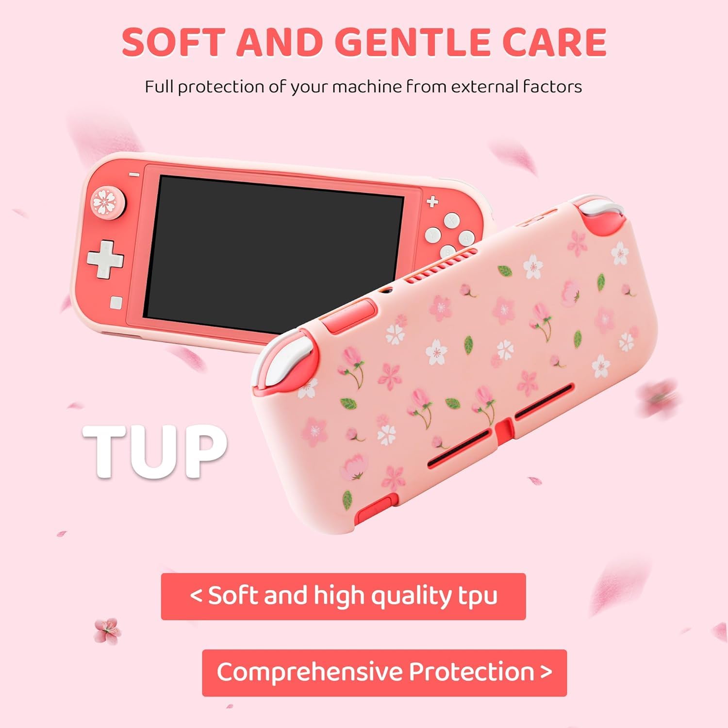 Amazon.co.jp: RHOTALL チェリーキャリーケース Nintendo Switch Lite