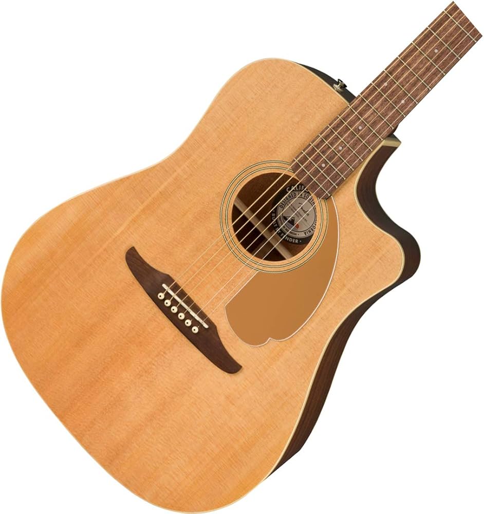 Fender Redondo Player Acoustic Guitar, with 2-Year Warranty