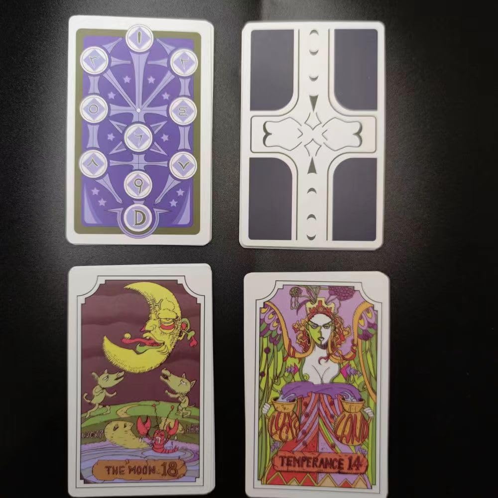 Amazon.co.jp: Huwasy ジョジョの奇妙な冒険 タロットカード 53枚/31枚