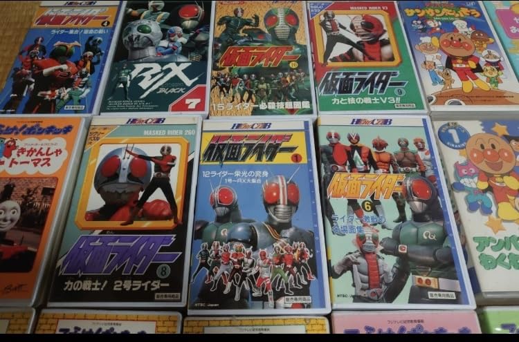 Amazon.co.jp: 希少売り切り アニメ VHS ビデオテープ レトロ 27本