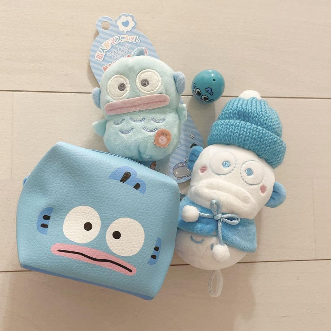 Amazon.co.jp: ハンギョドン 指人形 マスコット ぬいぐるみ 雪だるま