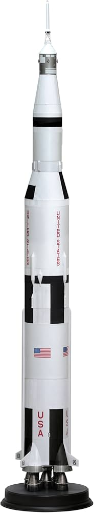 Amazon | サイバーホビー 1/72 アポロ11号 サターンV型ロケット