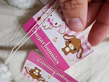 Amazon.co.jp: タグ付き シュガーバニーズ ぬいぐるみ マスコット 5点