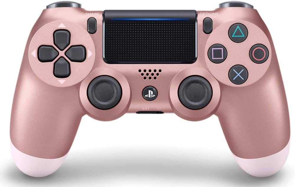 Amazon | 【純正品】ワイヤレスコントローラー(DUALSHOCK 4) ローズ