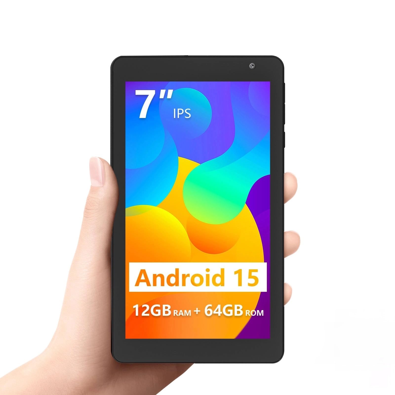 Amazon.co.jp: タブレット 7インチ wi-fiモデル Android15 12（3+9）GB