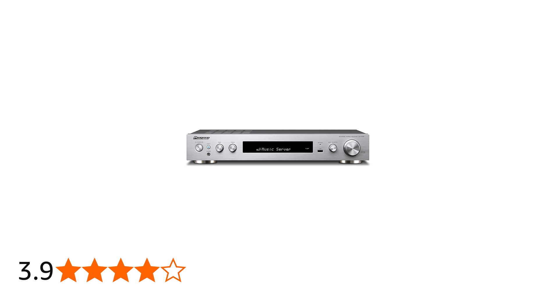 Amazon.co.jp: パイオニア ネットワークステレオレシーバー シルバー