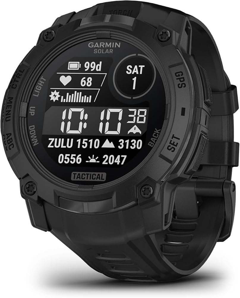 Amazon.com: Garmin Instinct® 3 Tactical Edition, 50mm, Solar