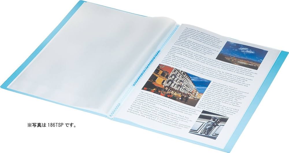 Amazon | キングジム クリアファイル シンプリーズ 透明 40ポケット A4