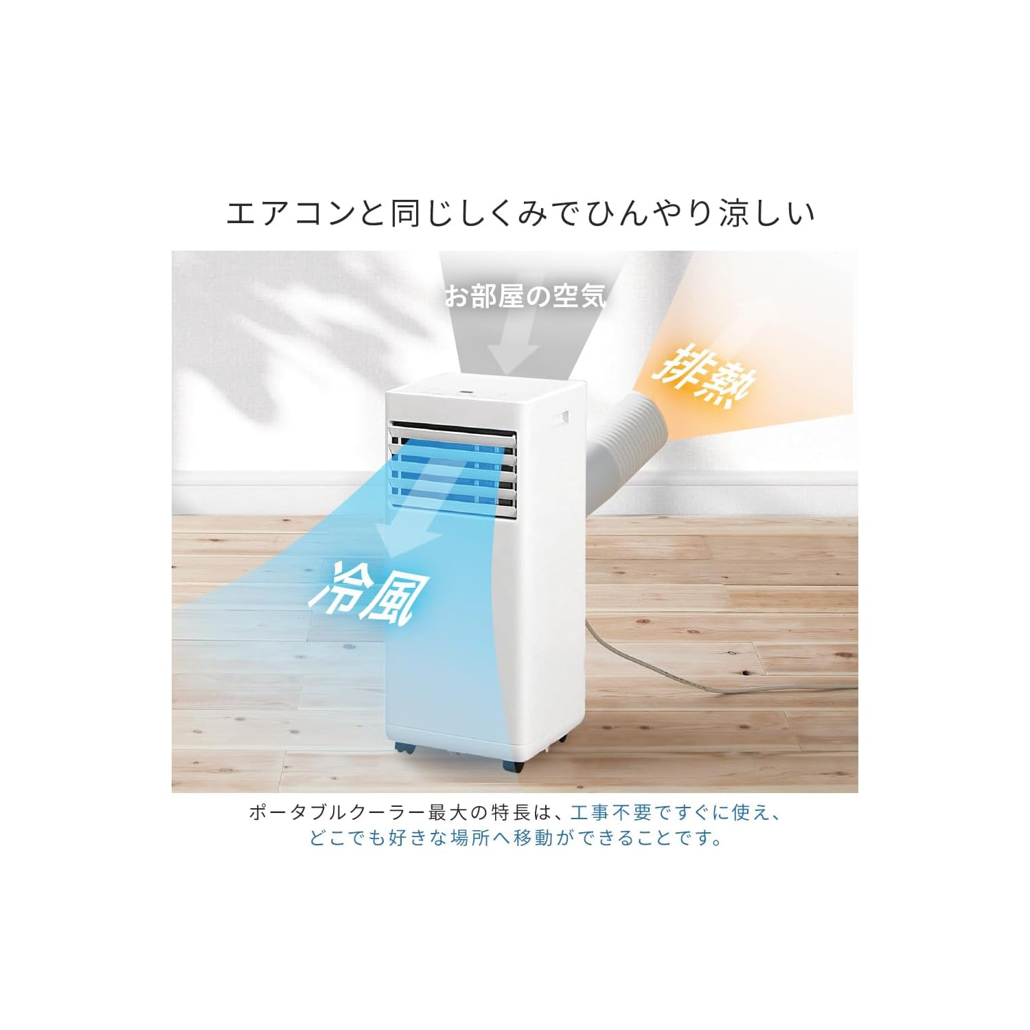 スポットクーラー」おすすめ5選＆AmazonランキングTOP10！ 工事不要で