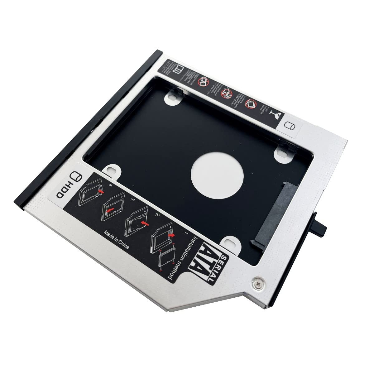 Amazon.com: 2nd HDD SSD Hard Drive Optical Bay Caddy Frame for