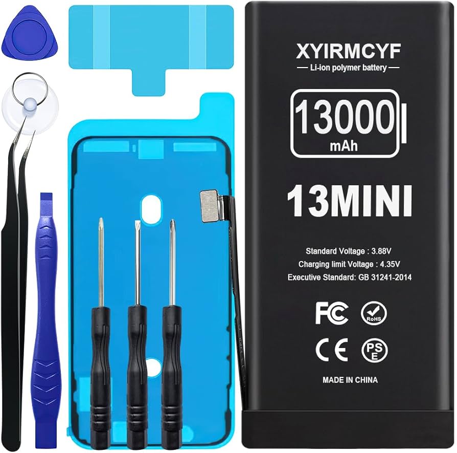 Amazon.com: XYIRMCYF 13000mAh Super Capacity Battery Compatible