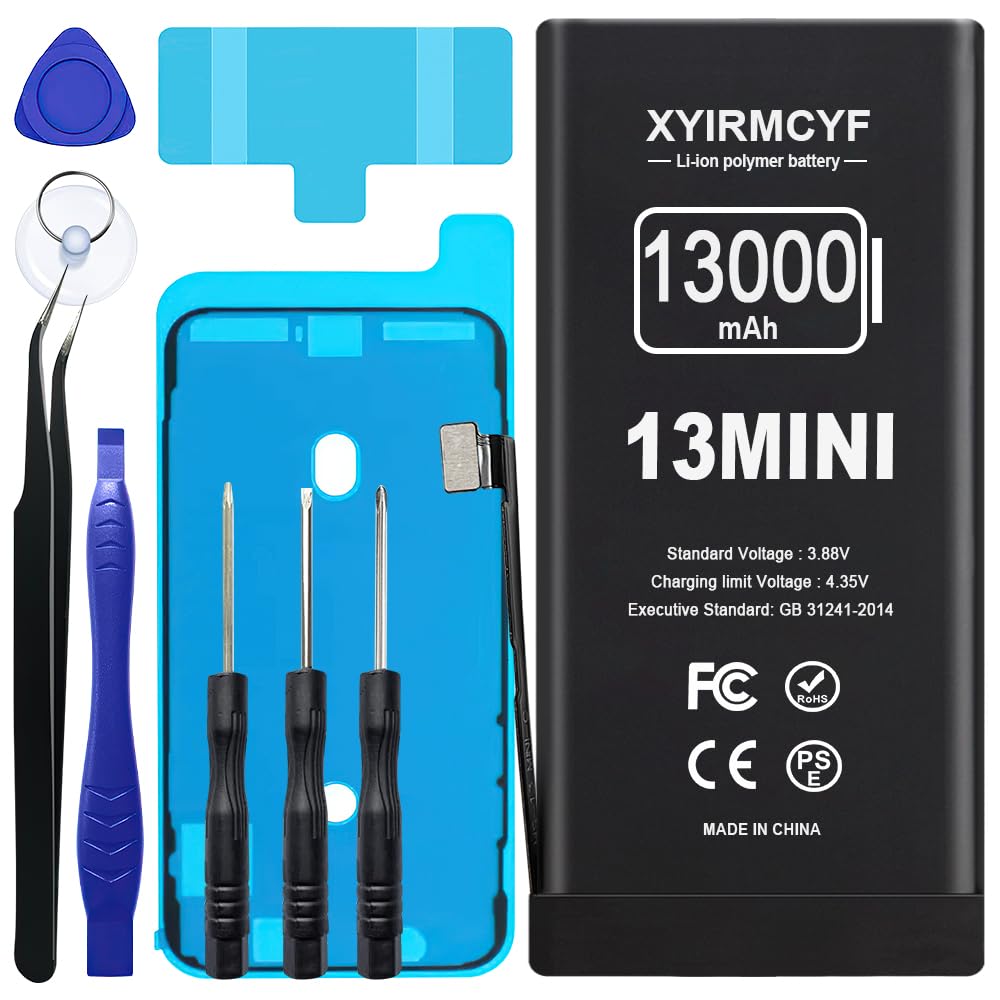 Amazon.com: XYIRMCYF 13000mAh Super Capacity Battery Compatible