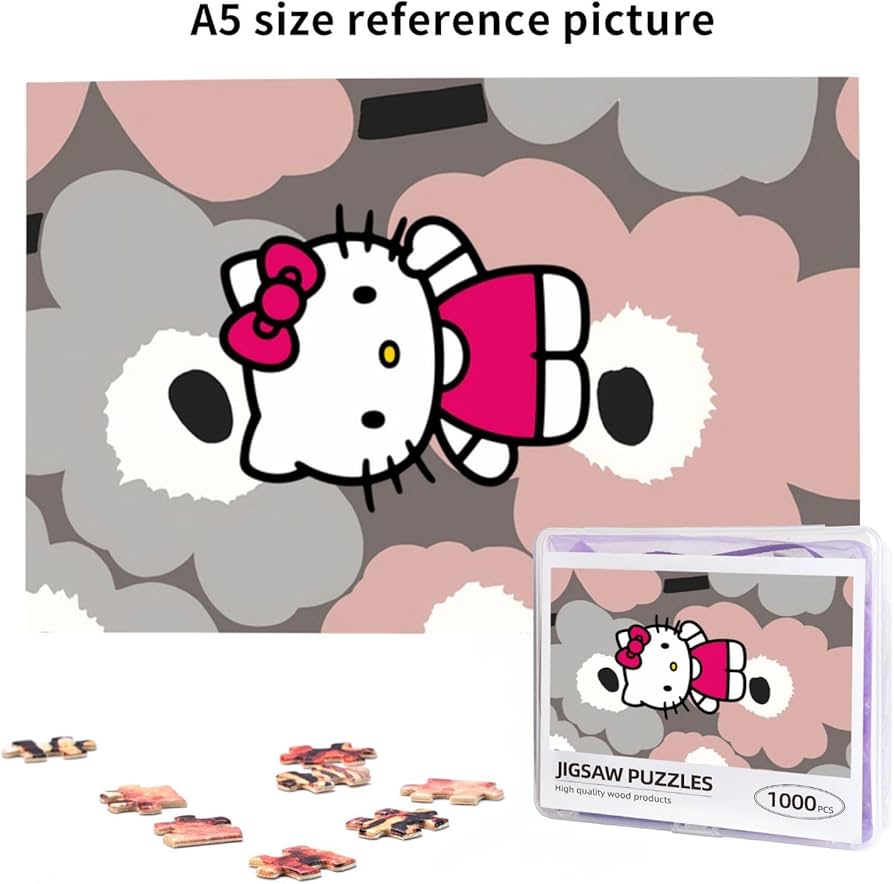 Amazon | Asamike ジグソーパズル 1000ピース 可爱い ハローキティ