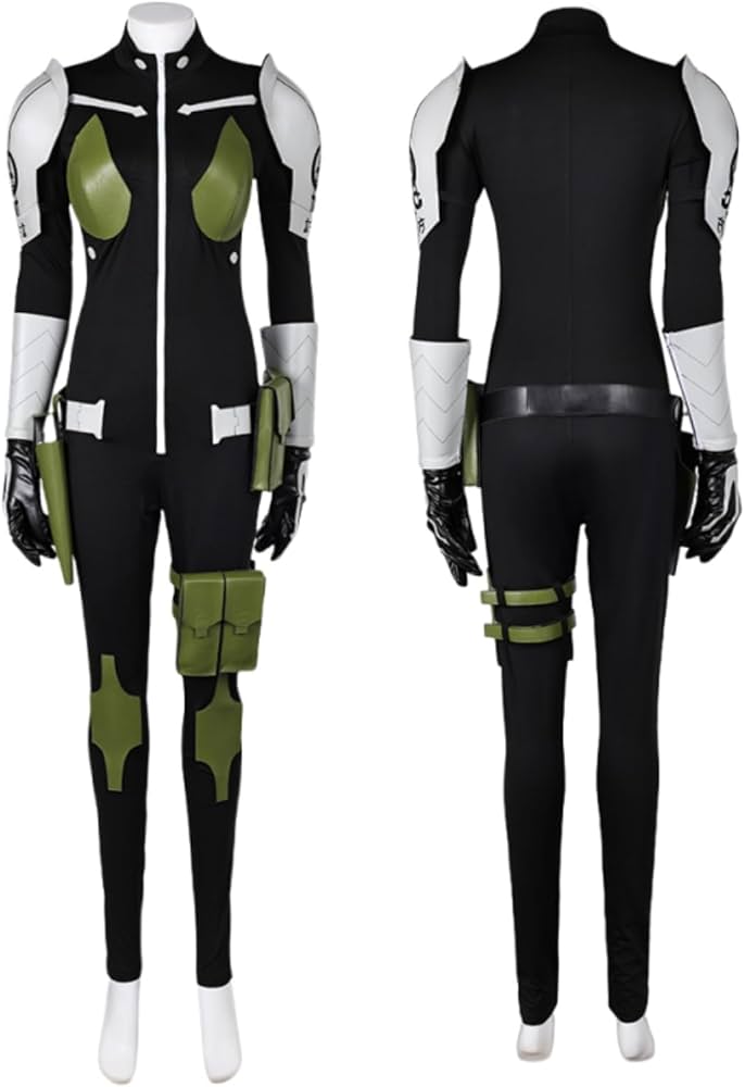 Amazon.co.jp: 亜白ミナ コスプレ衣装セット ウィッグ追加可 連体