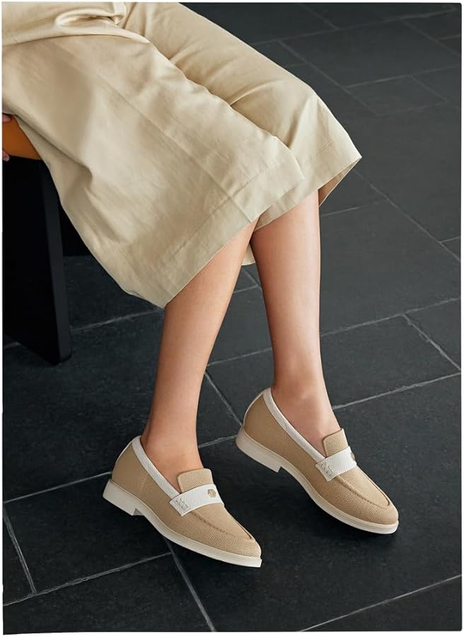 Amazon.com: VIVAIA Liana Round Toe Classic Penny Comfortable