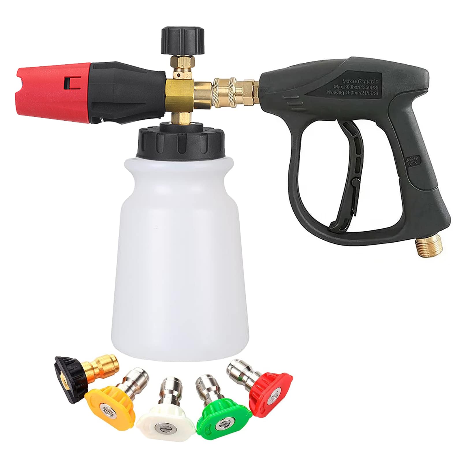Amazon | Ulable 高圧洗浄ケルヒャーショートガン 高圧洗浄機 洗車用