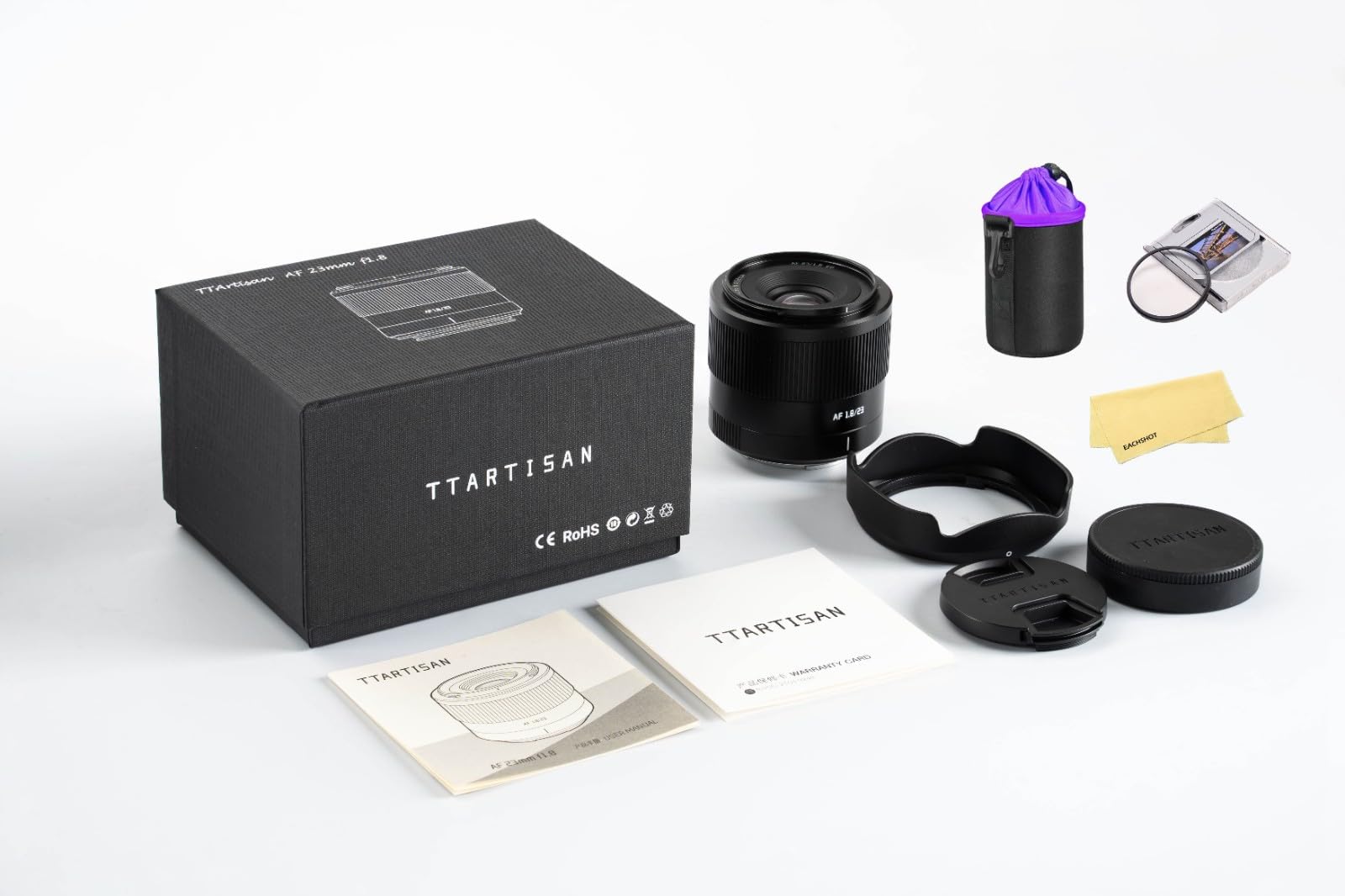 Amazon.co.jp: TTARTISAN AF 23mm f1.8 APS-Cフレームレンズ ソニー E