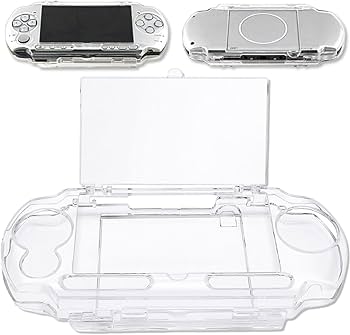 Amazon.co.jp: PSP 3000 PSP 2000用クリアハードケース、保護用透明