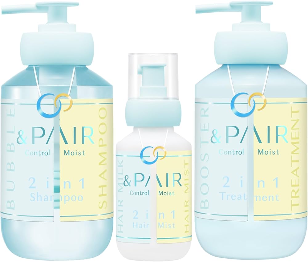 Amazon | &PAIR (アンドペア) コントロール モイスト ツーインワン 3点