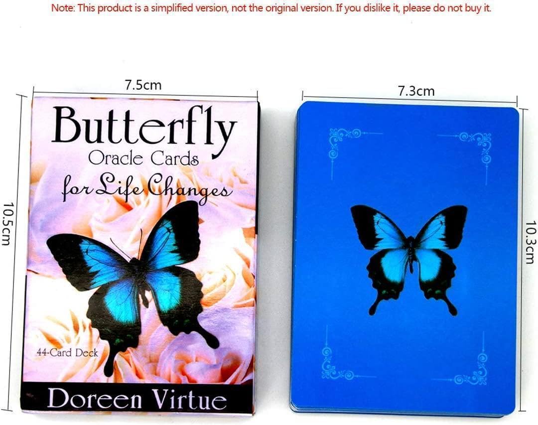Amazon.co.jp: バタフライ オクラルカード タロット 蝶 神秘的 英語版