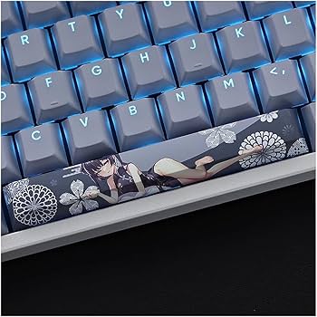 Amazon | キサキ キーキャップ ブルーアーカイブ メカニカルキーボード