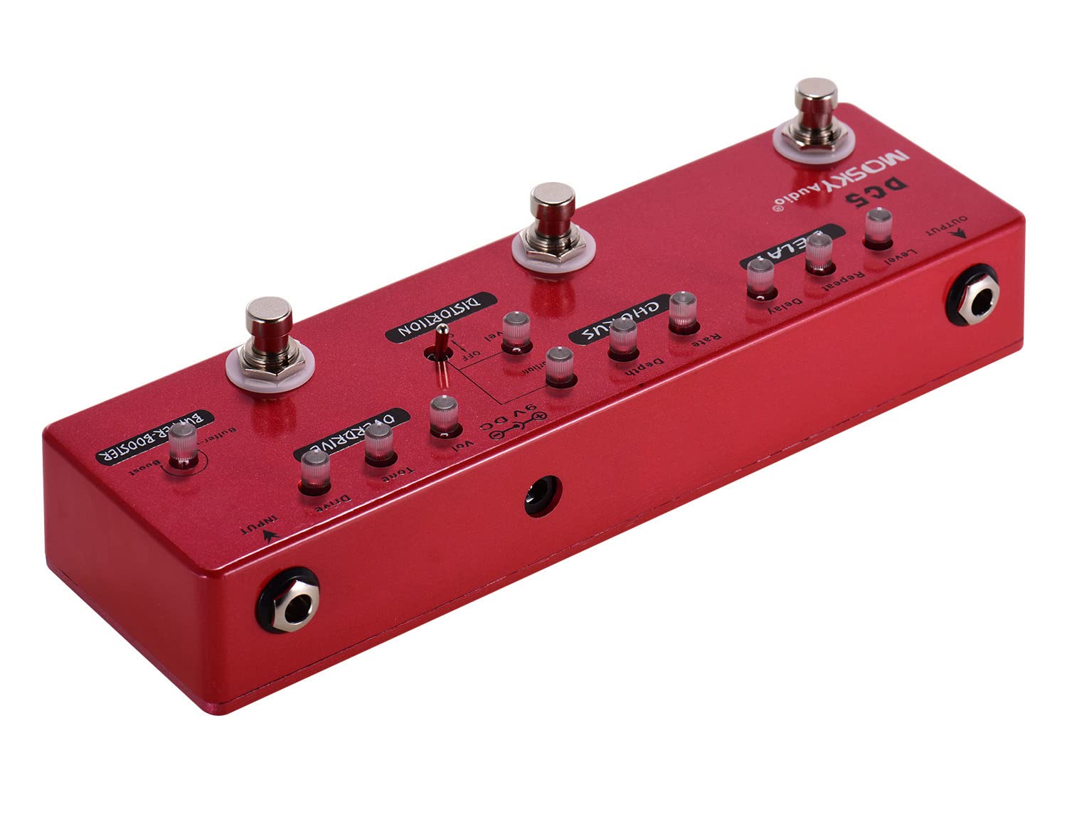 Amazon | MOSKYAudio マルチエフェクト ペダルバッファー + ブースター