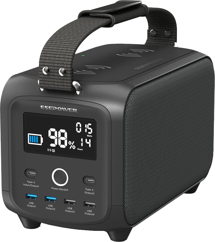 Amazon.co.jp: ESEPOWER ポータブル電源 400W 軽量 小型 大容量 414Wh