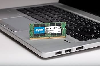 Crucial 16GB DDR4 RAM, 3200MHz CL22 (or 2933MHz or 2666MHz) Laptop