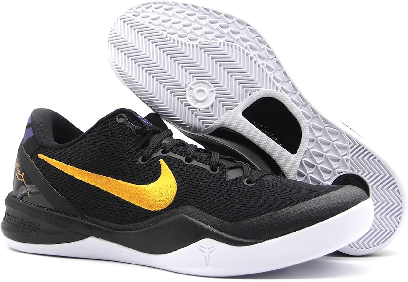 Amazon | [ナイキ] KOBE 8 PROTRO BLACK/UNIVERSITY GOLD-WHITE hf9550