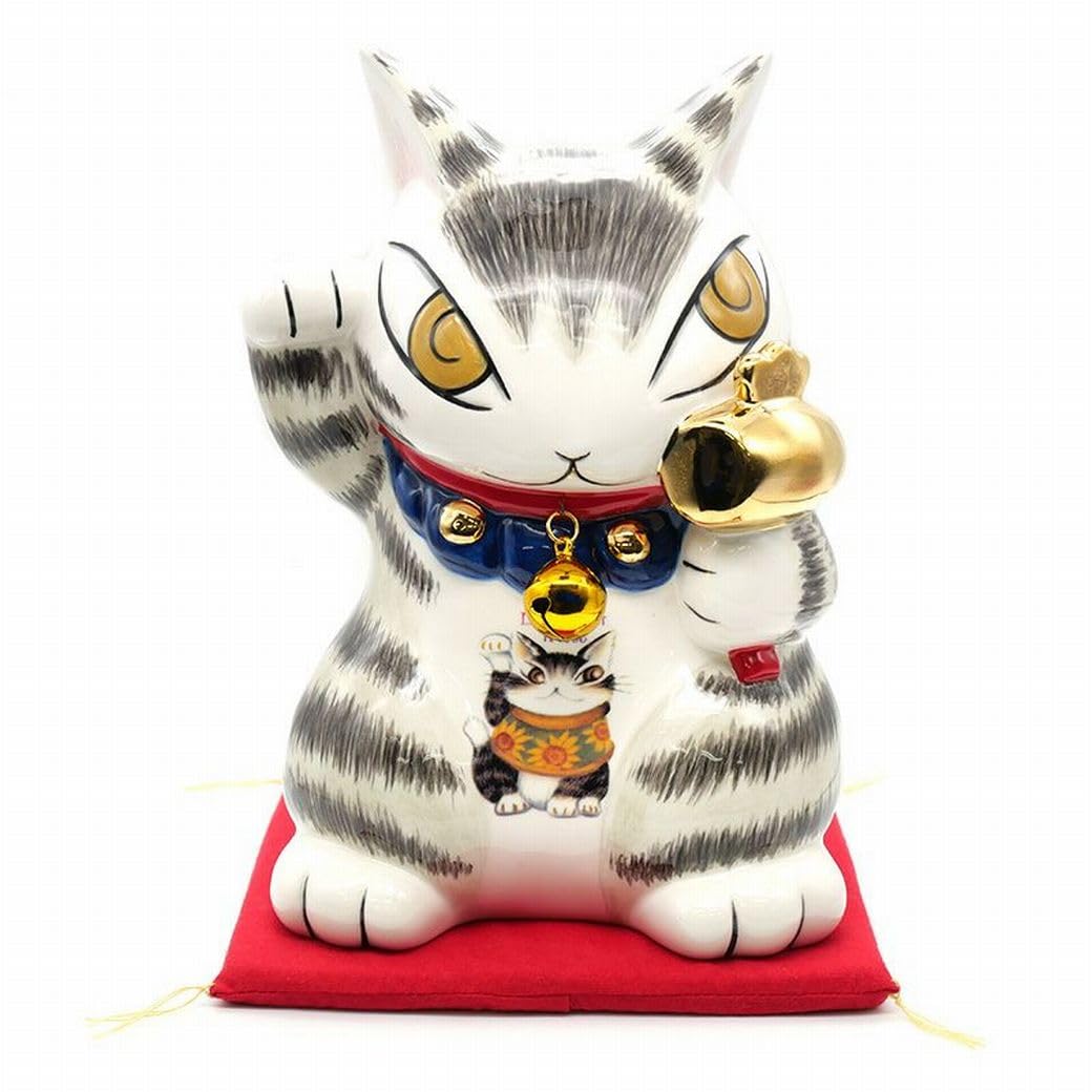 Amazon.co.jp: [わちふぃーるど] 猫のダヤン ダヤン 陶器製 招き猫貯金