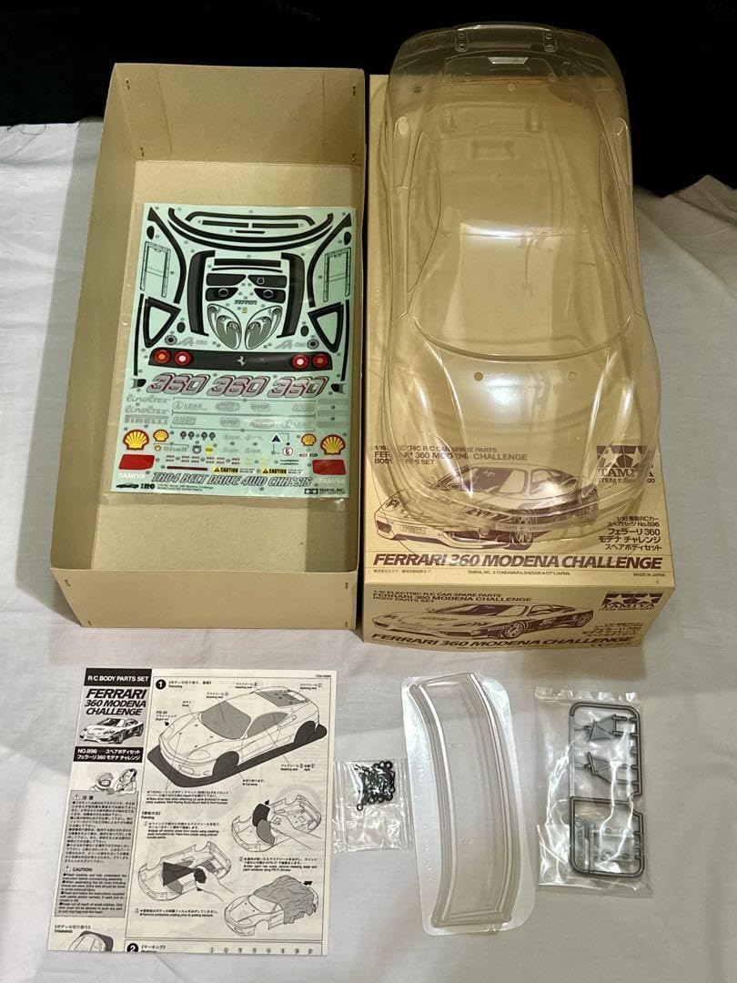 Amazon.co.jp: タミヤフェラーリf360モデナチャレンジ スペアボディ