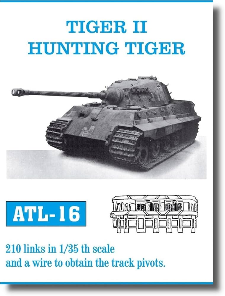 Amazon | フリウルモデル 1/35 金属製可動履帯シリーズ ティーガー2