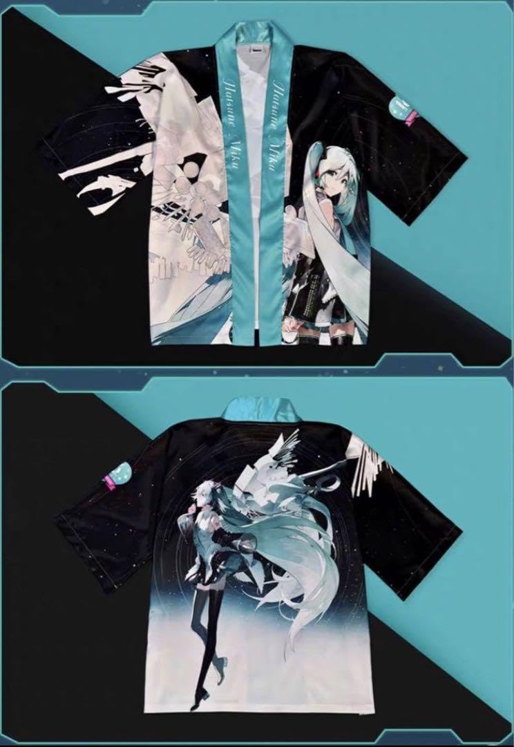 Amazon.co.jp: ミク 法被 16周年 はっぴハッピ : ファッション