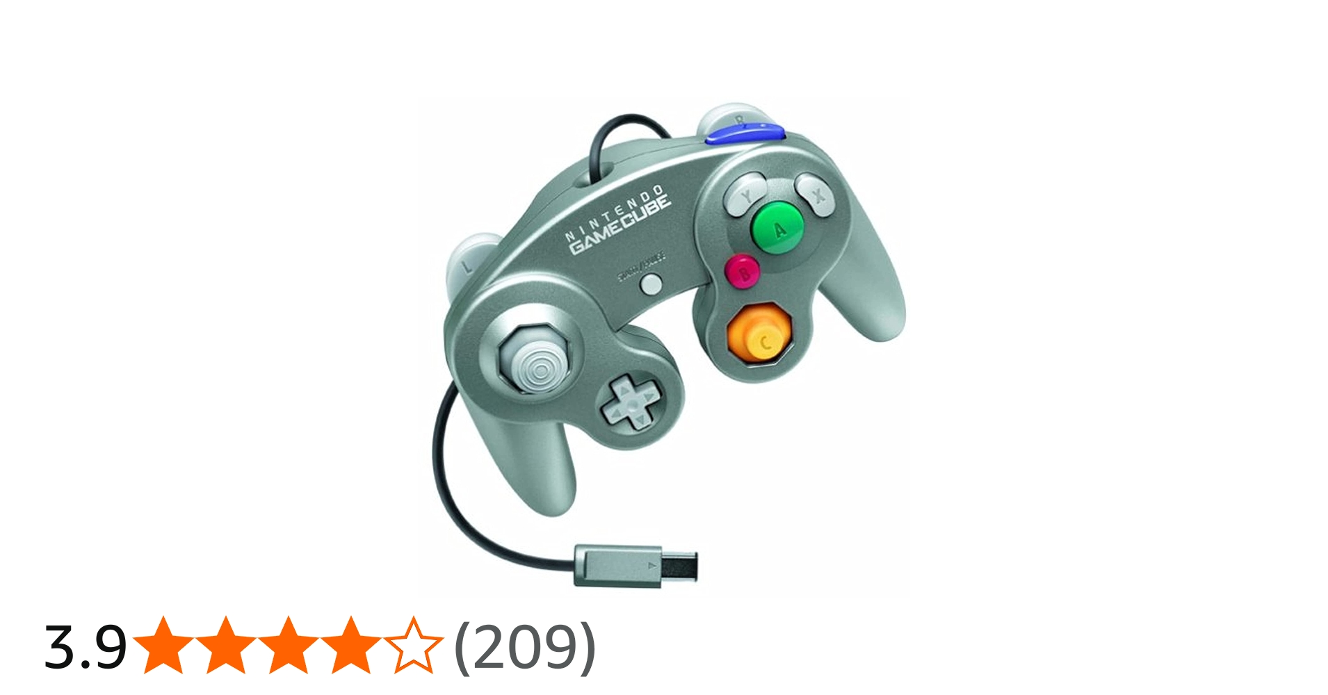 Amazon | ニンテンドーゲームキューブ専用コントローラ シルバー